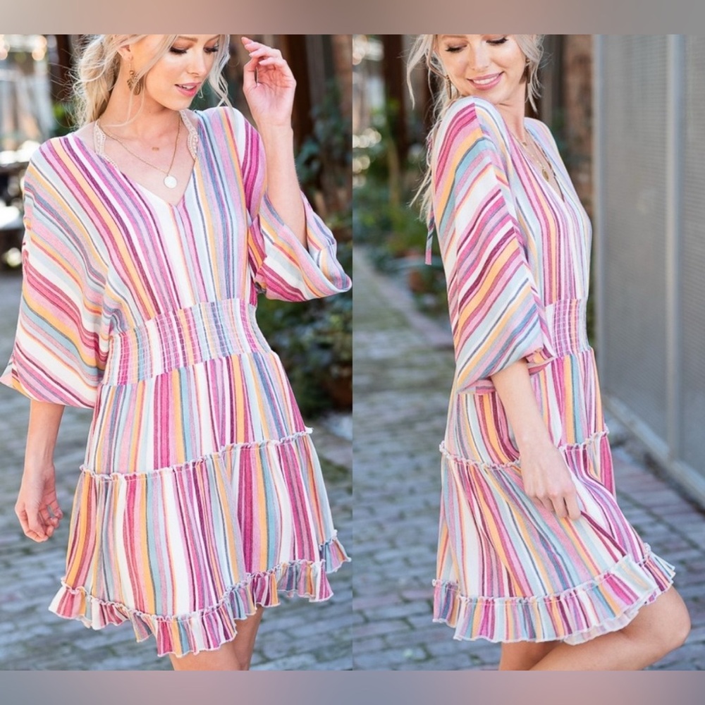 Happy Days Striped Dress